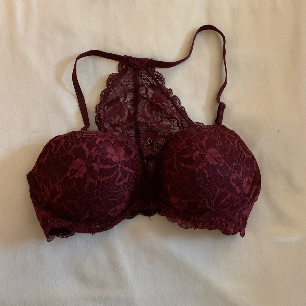 !NEVER WORN!! PINK Victoria’s Secret lace bralette